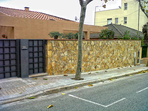 Restauración de fachada. Reforma 2012